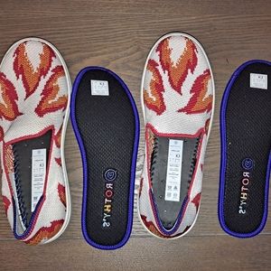 Rothy’s Kids Sneaker w/Flames, size 3